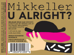 Allt að gerast á Kexinu - Mikkeller U Alright kominn undir.